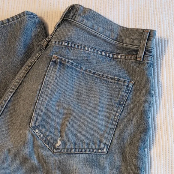 AGOLDE Riley SZ28 High Rise Straight Crop - Picture 5 of 12